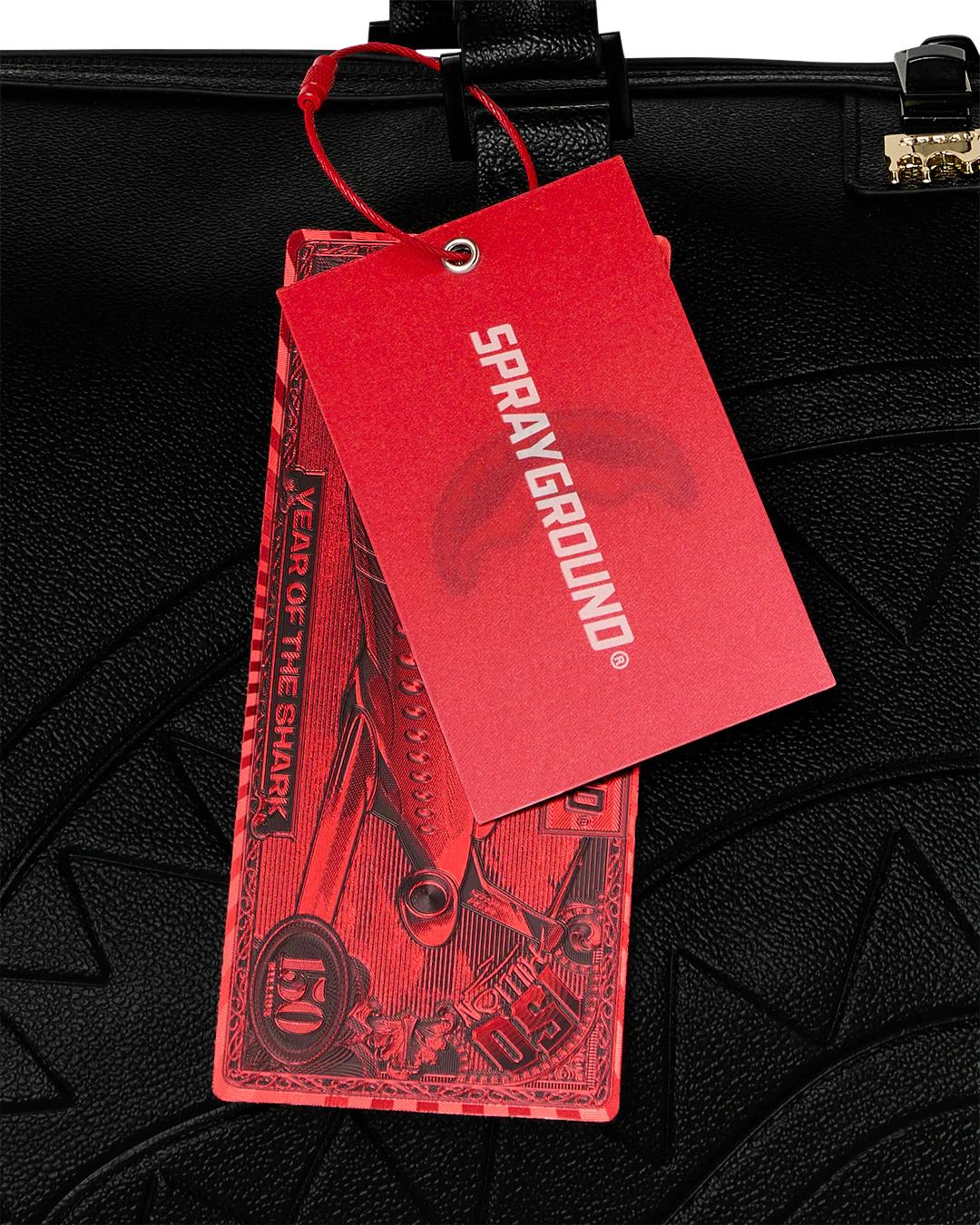 Sprayground Premium | GOLD BRICK DRIP DUFFLE