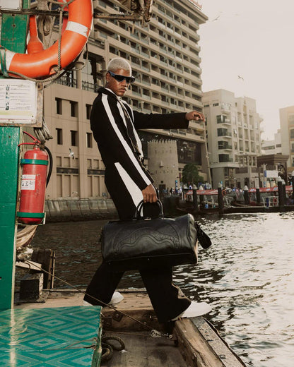 Sprayground Premium | GOLD BRICK DRIP DUFFLE