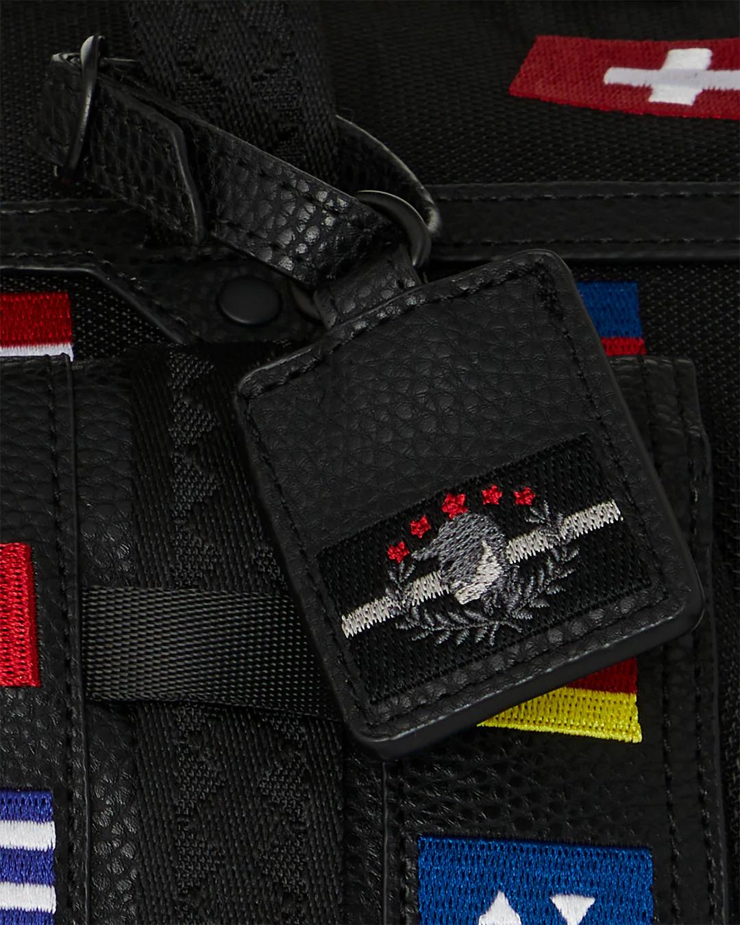 Sprayground New | JAMES FIRST CLASS GLOBAL FLAGS SPECIAL OPS DUFFLE