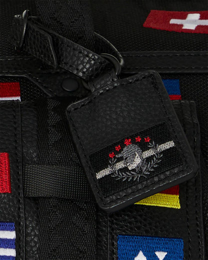 Sprayground New | JAMES FIRST CLASS GLOBAL FLAGS SPECIAL OPS DUFFLE