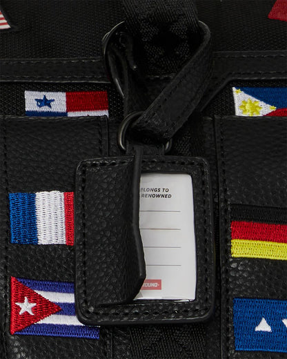 Sprayground New | JAMES FIRST CLASS GLOBAL FLAGS SPECIAL OPS DUFFLE