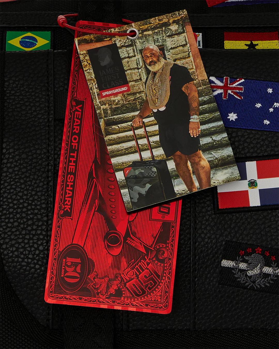 Sprayground New | JAMES FIRST CLASS GLOBAL FLAGS SPECIAL OPS DUFFLE