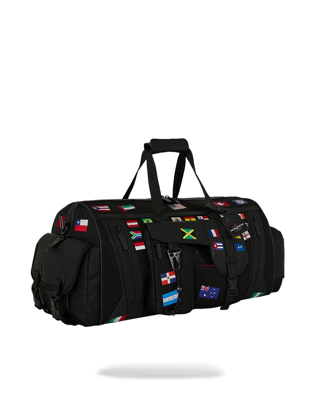 Sprayground New | JAMES FIRST CLASS GLOBAL FLAGS SPECIAL OPS DUFFLE