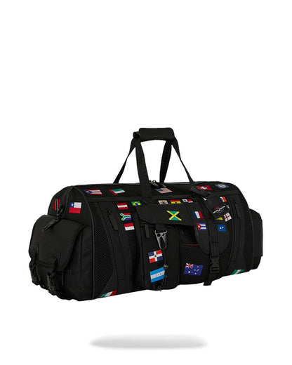 Sprayground New | JAMES FIRST CLASS GLOBAL FLAGS SPECIAL OPS DUFFLE