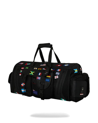 Sprayground New | JAMES FIRST CLASS GLOBAL FLAGS SPECIAL OPS DUFFLE
