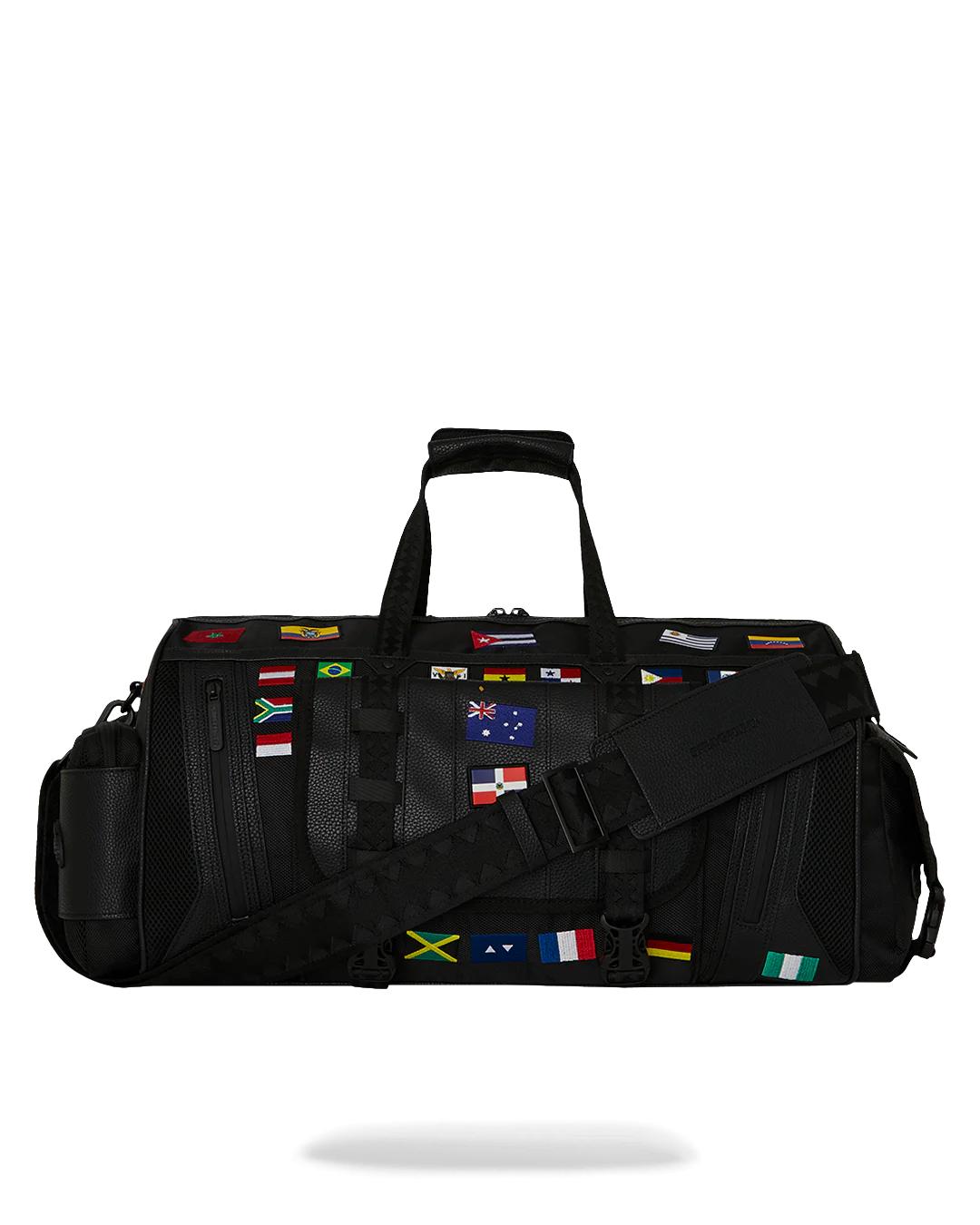 Sprayground New | JAMES FIRST CLASS GLOBAL FLAGS SPECIAL OPS DUFFLE