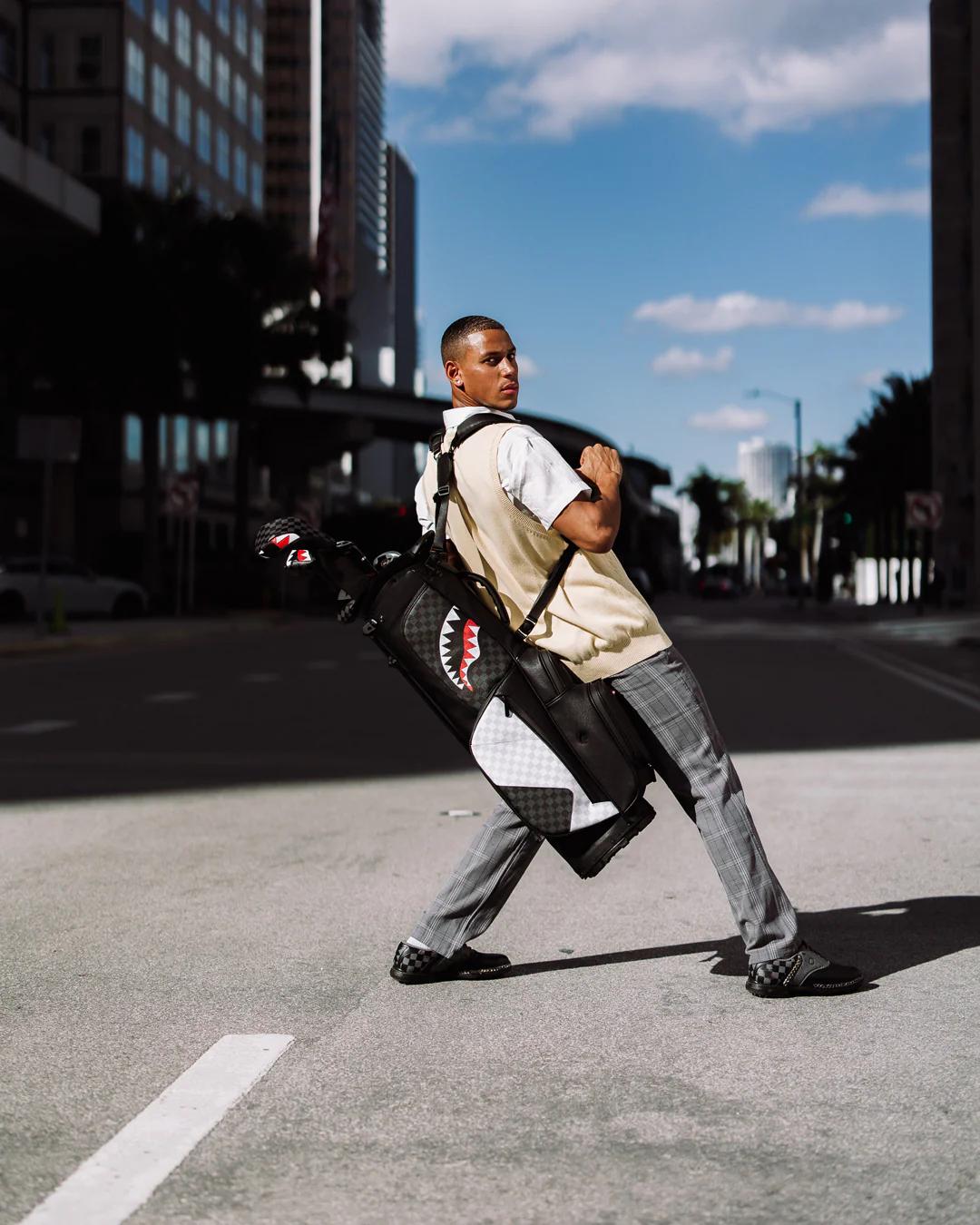 Sprayground Featured | TRIPLE DECKER HEIR TO THE THRONE PRO GOLF BAG