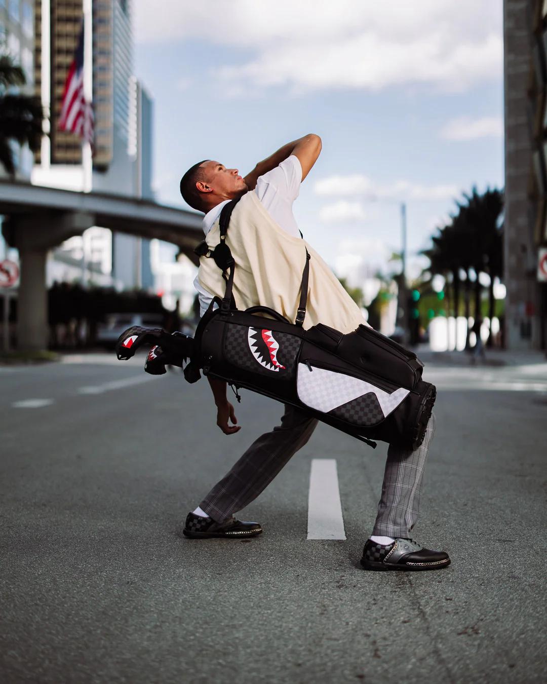 Sprayground Featured | TRIPLE DECKER HEIR TO THE THRONE PRO GOLF BAG