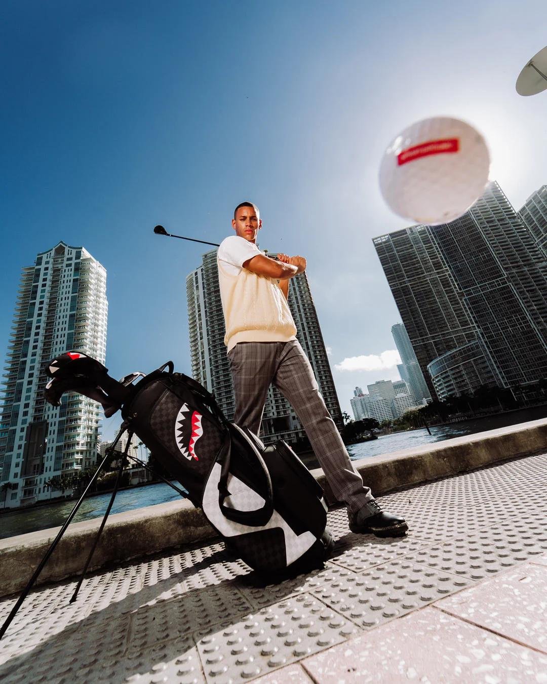Sprayground Featured | TRIPLE DECKER HEIR TO THE THRONE PRO GOLF BAG