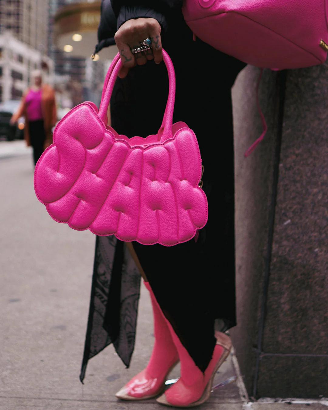 Sprayground Signature | PINK POP SHARK BUBBLE HANDBAG