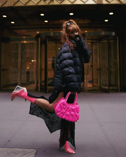 Sprayground Signature | PINK POP SHARK BUBBLE HANDBAG