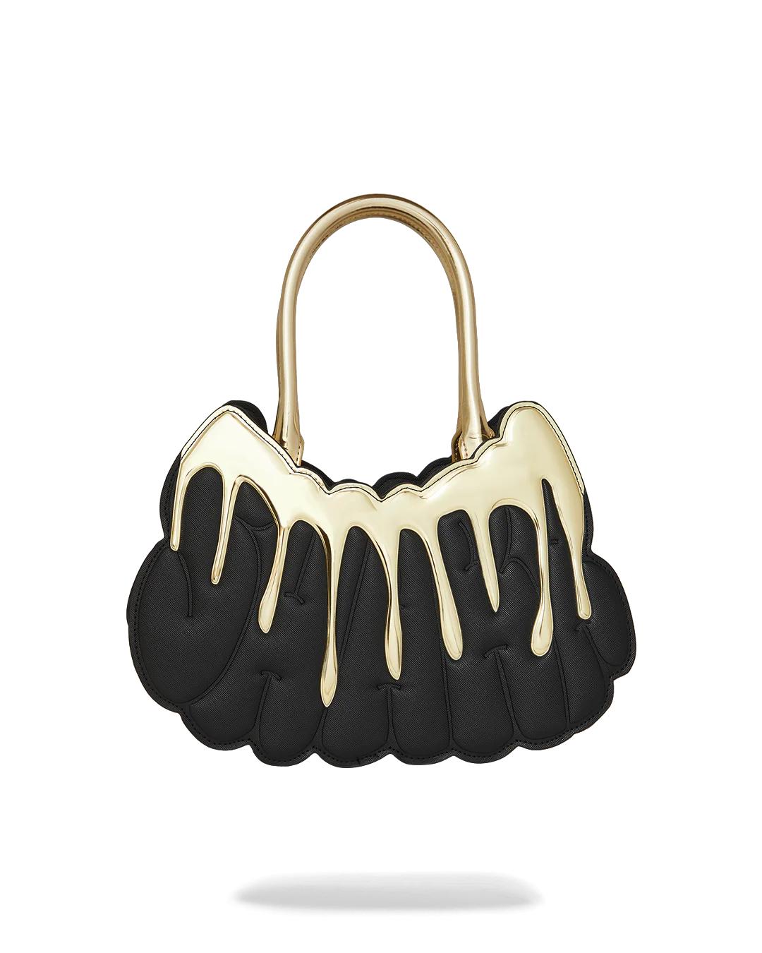 Sprayground Classic | GOLDHEART SHARK DRIP HANDBAG