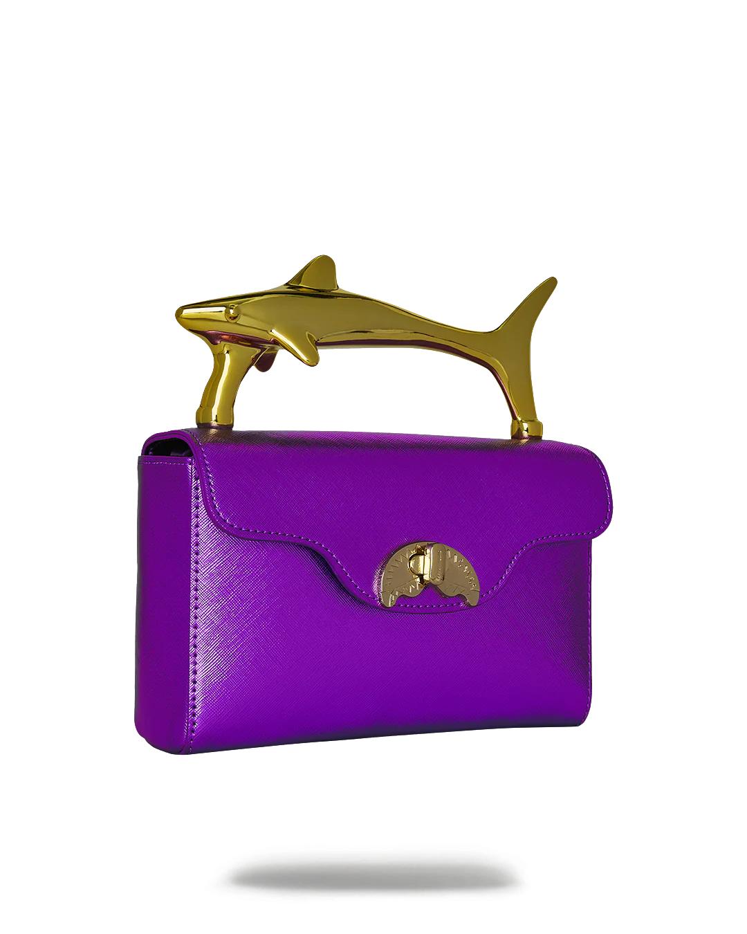 Sprayground Essential | SHARKS OF THE GOLD OCEAN CLUTCH