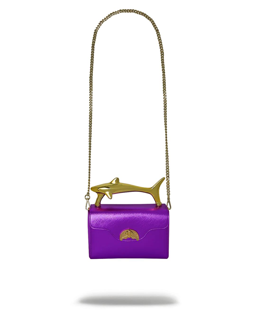 Sprayground Essential | SHARKS OF THE GOLD OCEAN CLUTCH