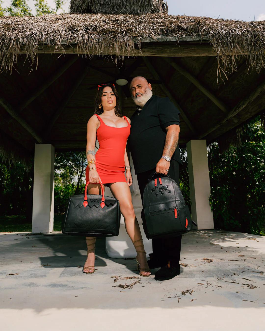 Sprayground Essential | JAMES FIRST CLASS GLOBAL TAKEOFF SPIRKIN HANDBAG