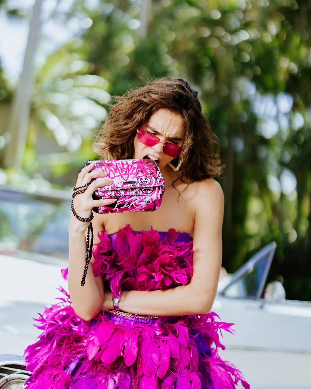 Sprayground New | AFTERGLOW SKYGLOW SHARK HANDBAG