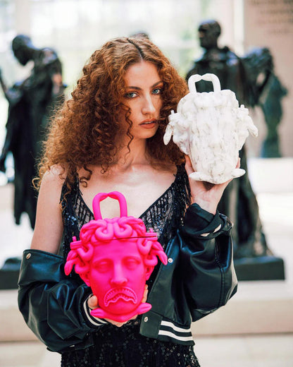 Sprayground Trending | THE MET CANOVA MEDUSA HANDBAG (PINK)