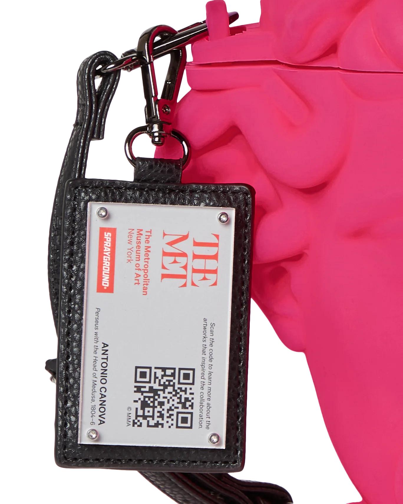 Sprayground Trending | THE MET CANOVA MEDUSA HANDBAG (PINK)