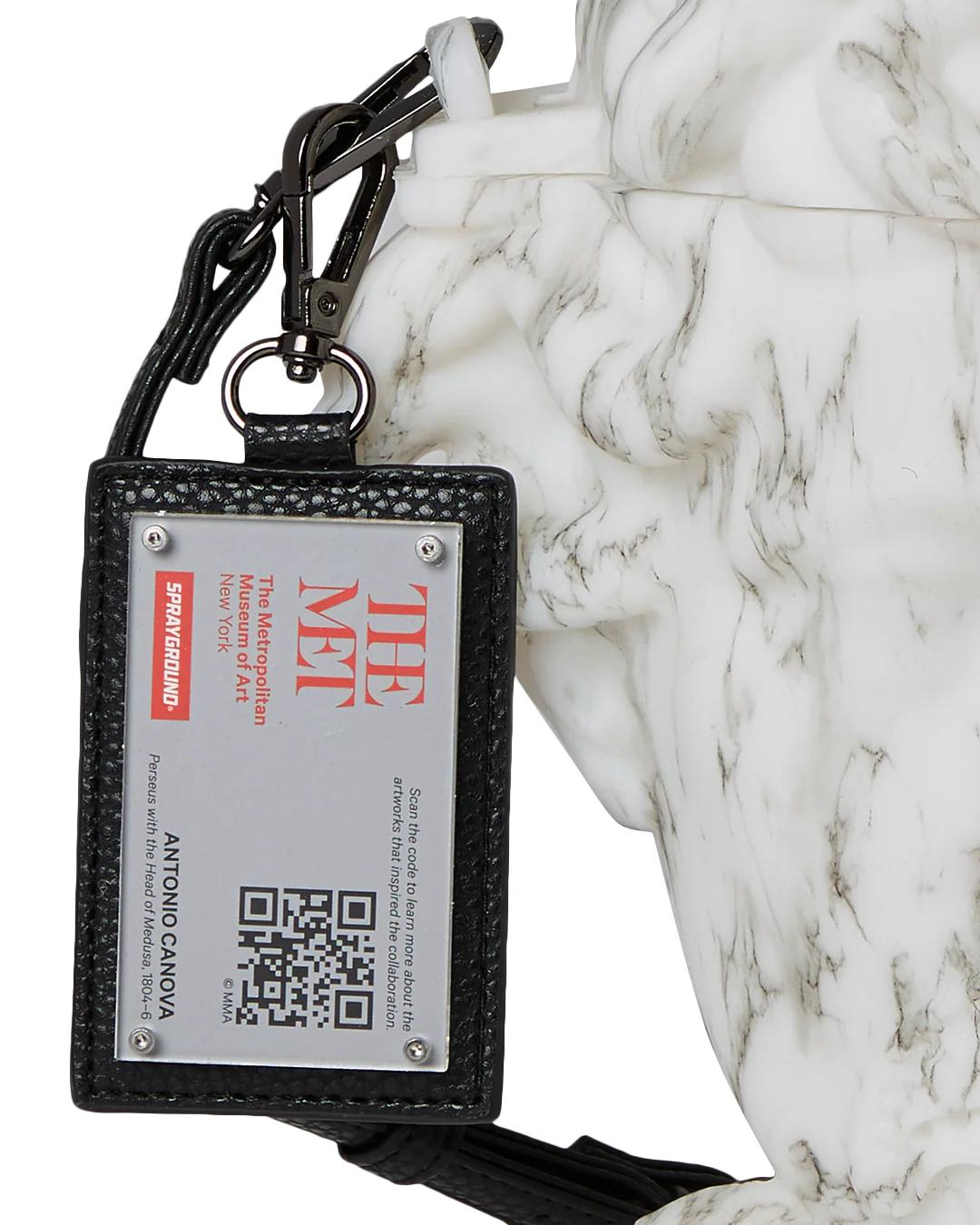 Sprayground Best Seller | THE MET CANOVA MEDUSA HANDBAG (MARBLE)