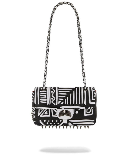 Sprayground Classic | A.I.8 AFRICAN INTELLIGENCE - ORIGIN STORY SHARK HANDBAG