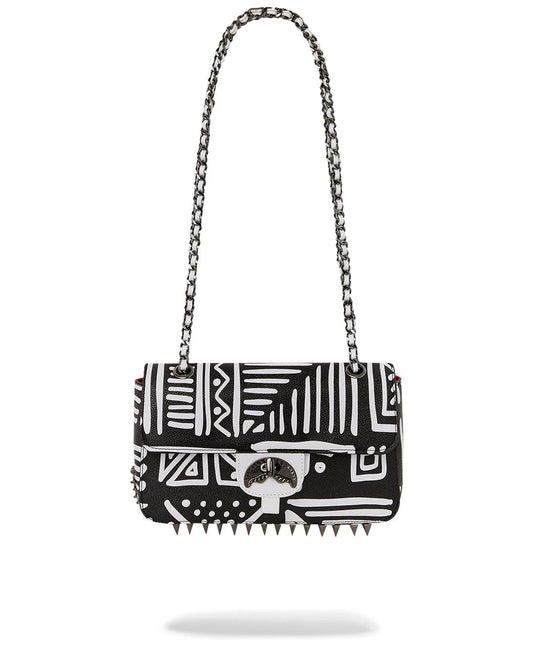 Sprayground Classic | A.I.8 AFRICAN INTELLIGENCE - ORIGIN STORY SHARK HANDBAG
