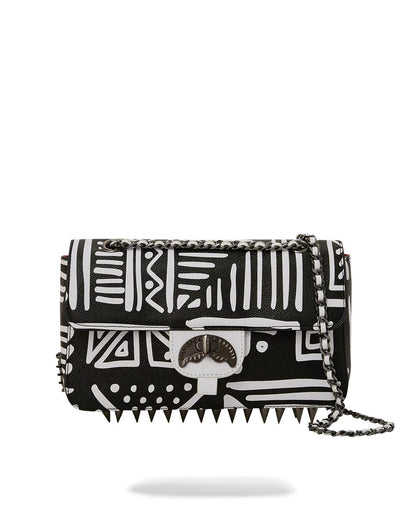 Sprayground Classic | A.I.8 AFRICAN INTELLIGENCE - ORIGIN STORY SHARK HANDBAG
