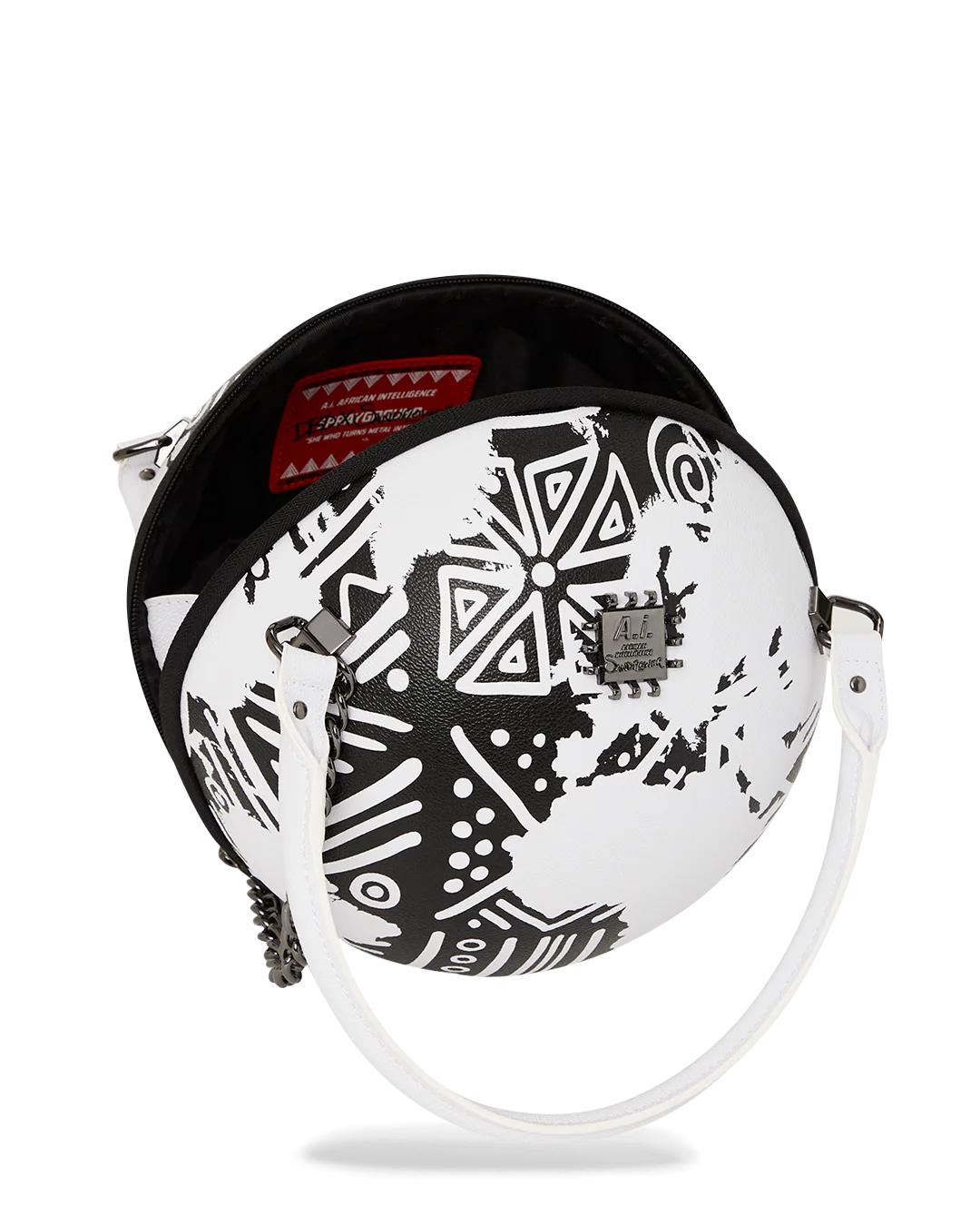 Sprayground Essential | A.I.8 AFRICAN INTELLIGENCE - ORIGIN STORY GLOBE BAG
