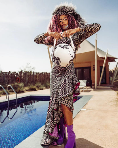 Sprayground Essential | A.I.8 AFRICAN INTELLIGENCE - ORIGIN STORY GLOBE BAG