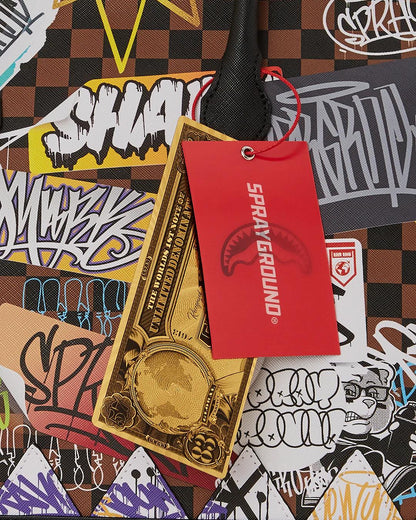 Sprayground Premium | SHARKS IN PARIS THE RIZZ PALACE HANDBAG