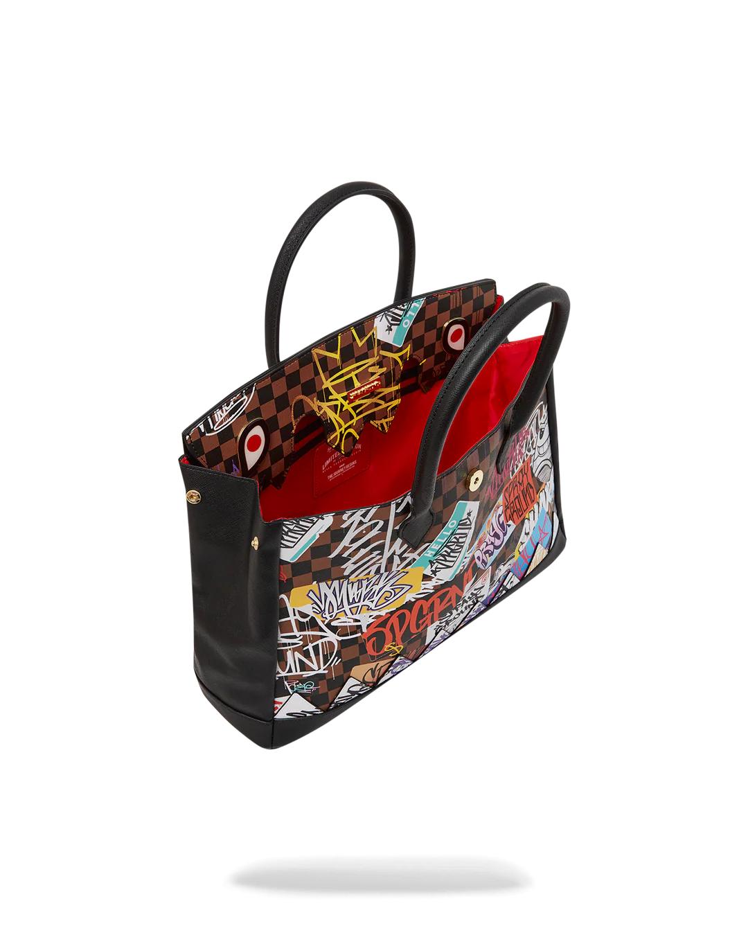 Sprayground Premium | SHARKS IN PARIS THE RIZZ PALACE HANDBAG