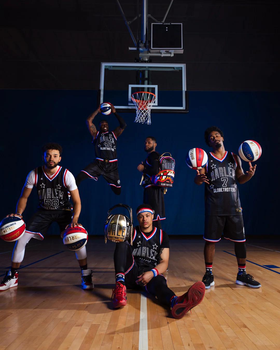 Sprayground New | HARLEM GLOBETROTTERS BASKETBALL BAG