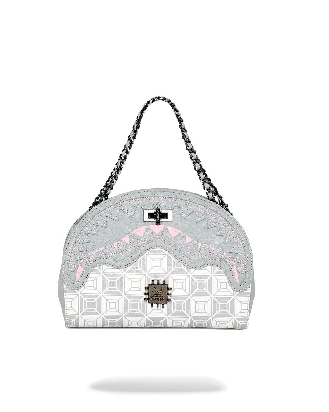 Sprayground Popular | A.I.8 AFRICAN INTELLIGENCE BOOKED & BUSY SHARK HANDBAG
