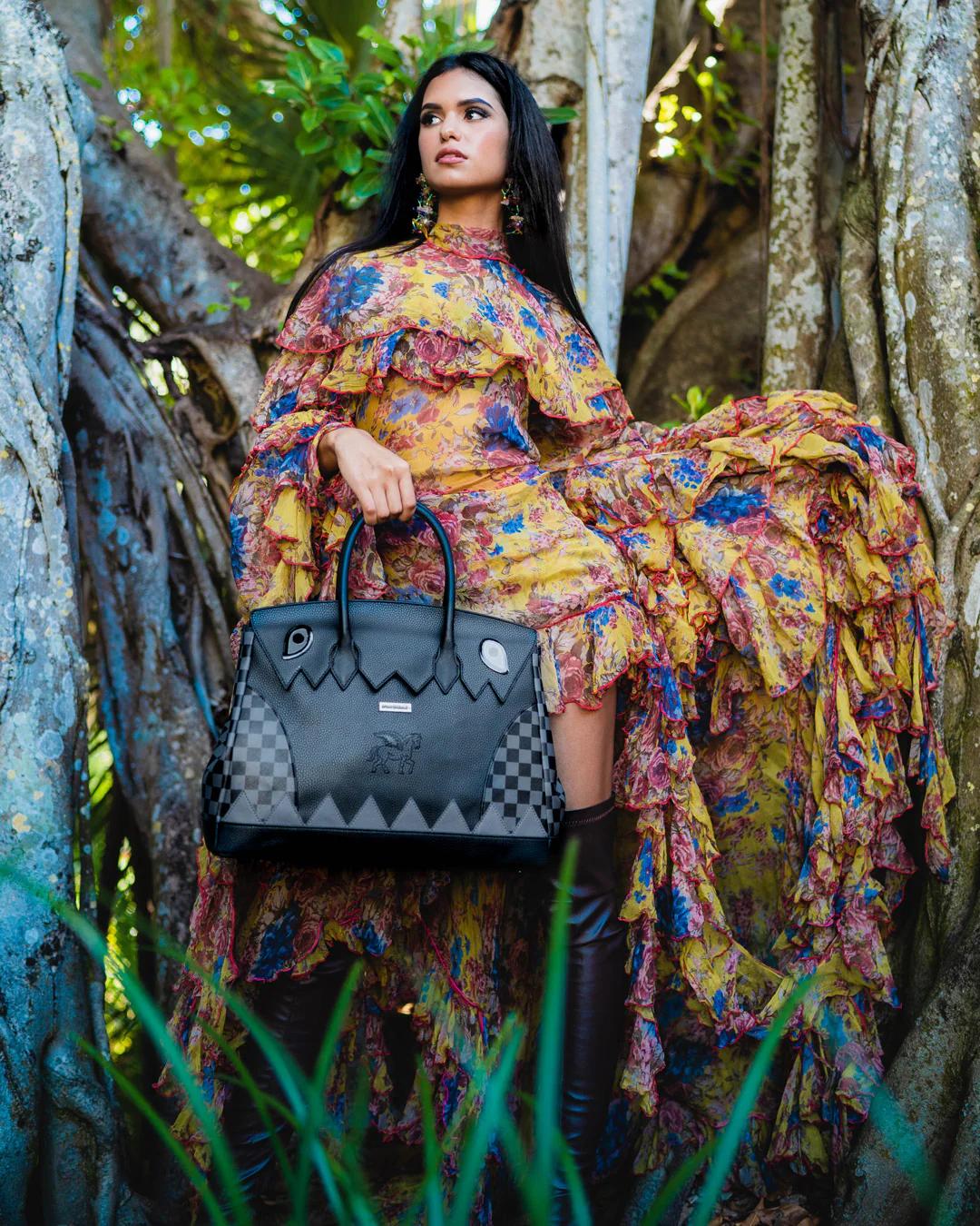 Sprayground Best Seller | RACEWAY SHADOW PHANTOM PALACE HANDBAG