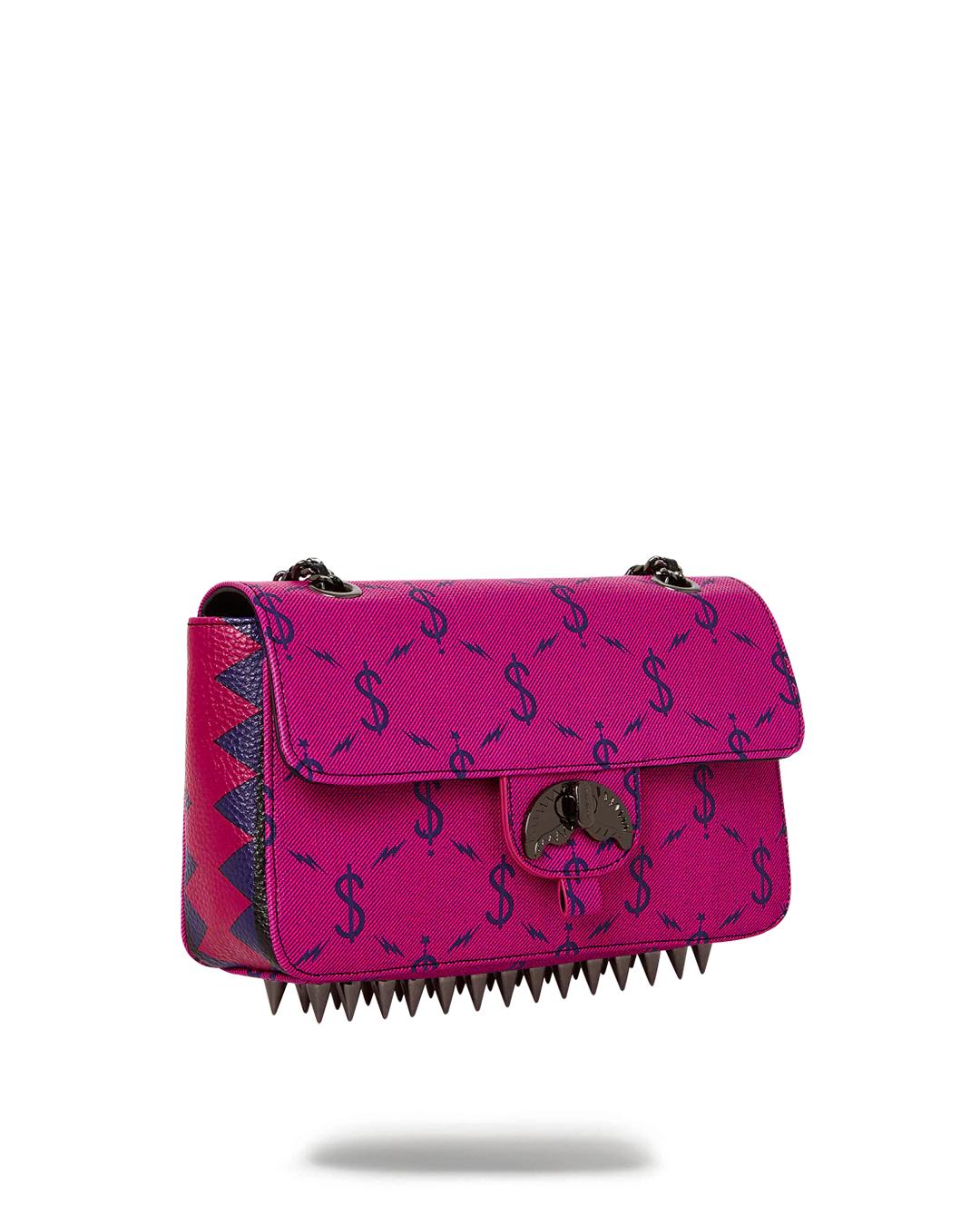 Sprayground Signature | $NAPDRAGON GOLD CHAIN SHARK HANDBAG