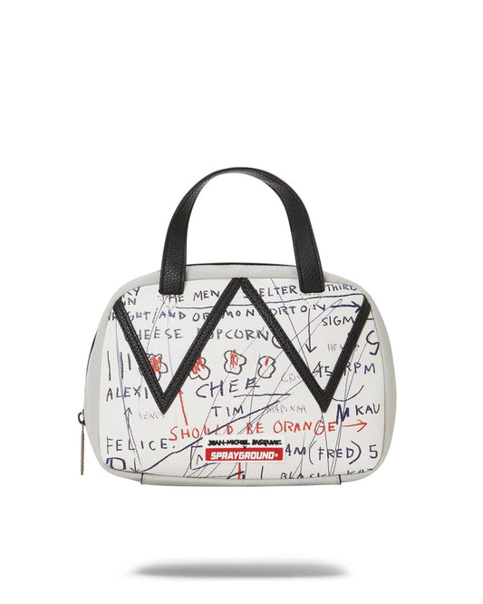 Sprayground New | OFFICIAL BASQUIAT UNTITLED (CHEESE POPCORN) 1983 HANDBAG