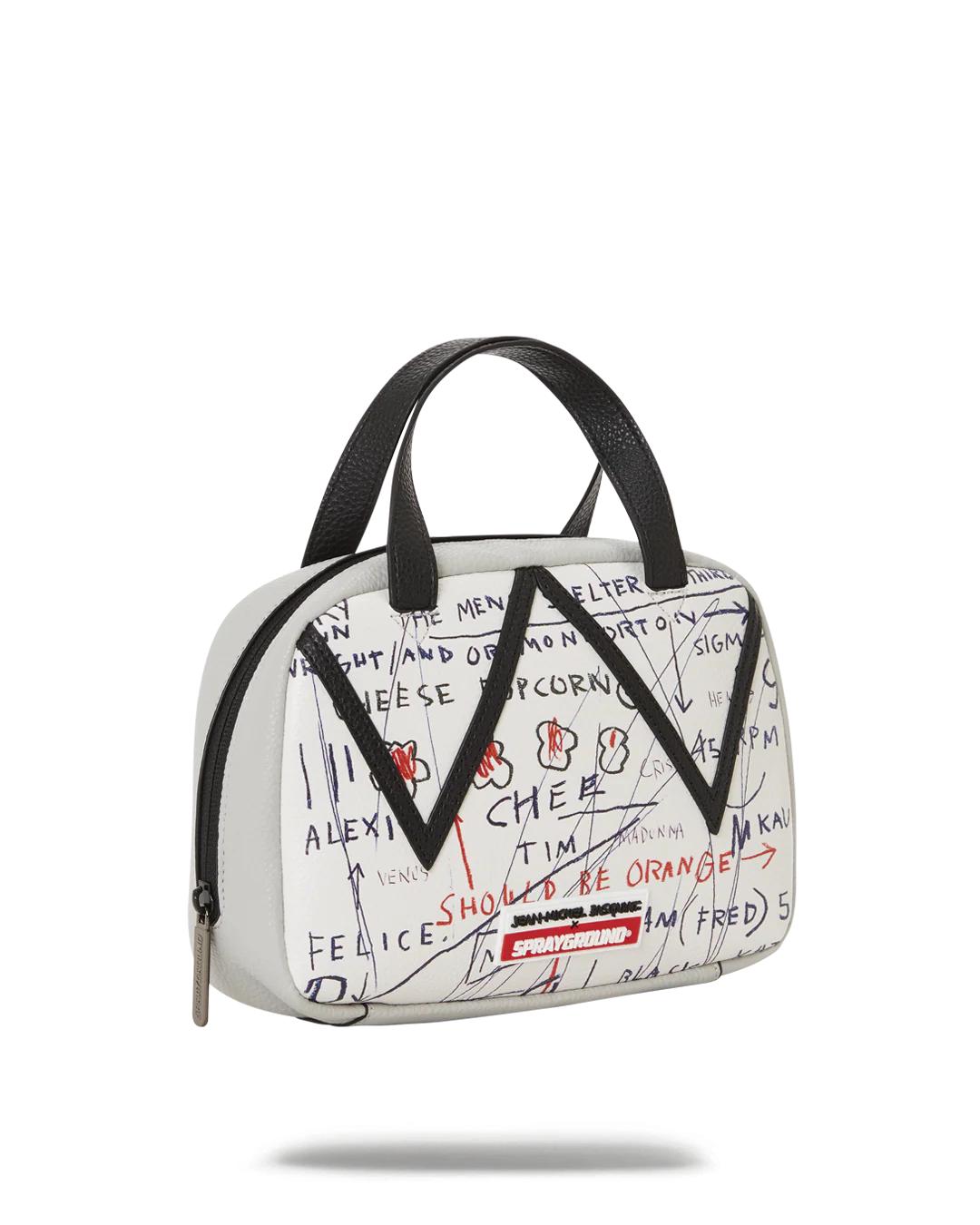 Sprayground New | OFFICIAL BASQUIAT UNTITLED (CHEESE POPCORN) 1983 HANDBAG