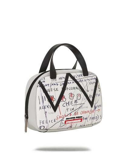 Sprayground New | OFFICIAL BASQUIAT UNTITLED (CHEESE POPCORN) 1983 HANDBAG