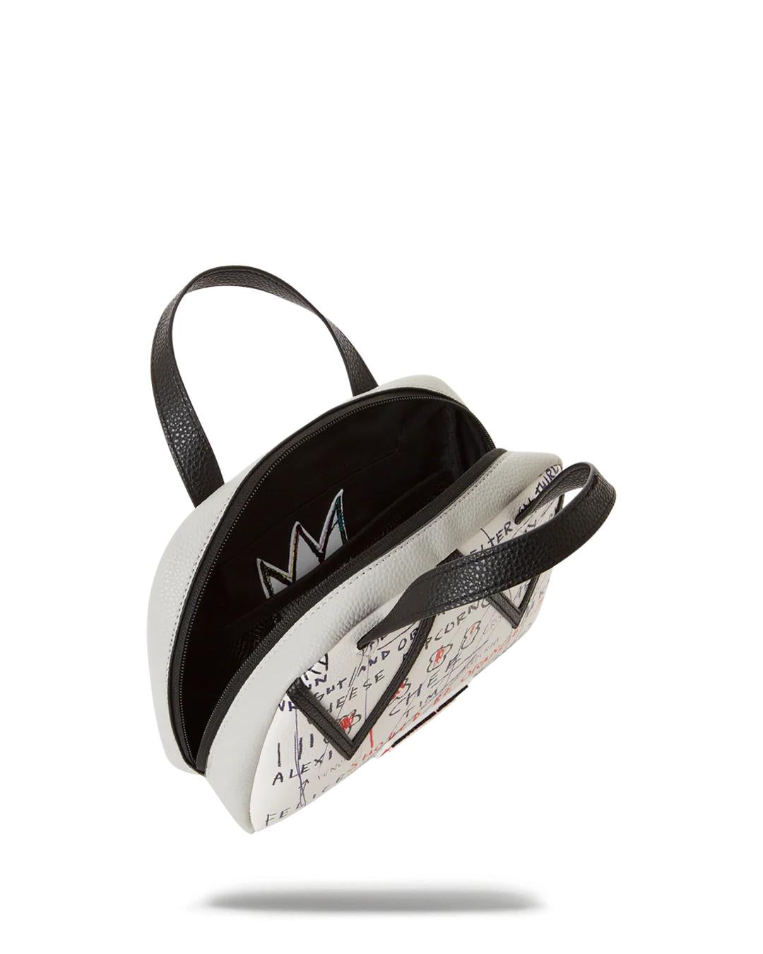 Sprayground New | OFFICIAL BASQUIAT UNTITLED (CHEESE POPCORN) 1983 HANDBAG