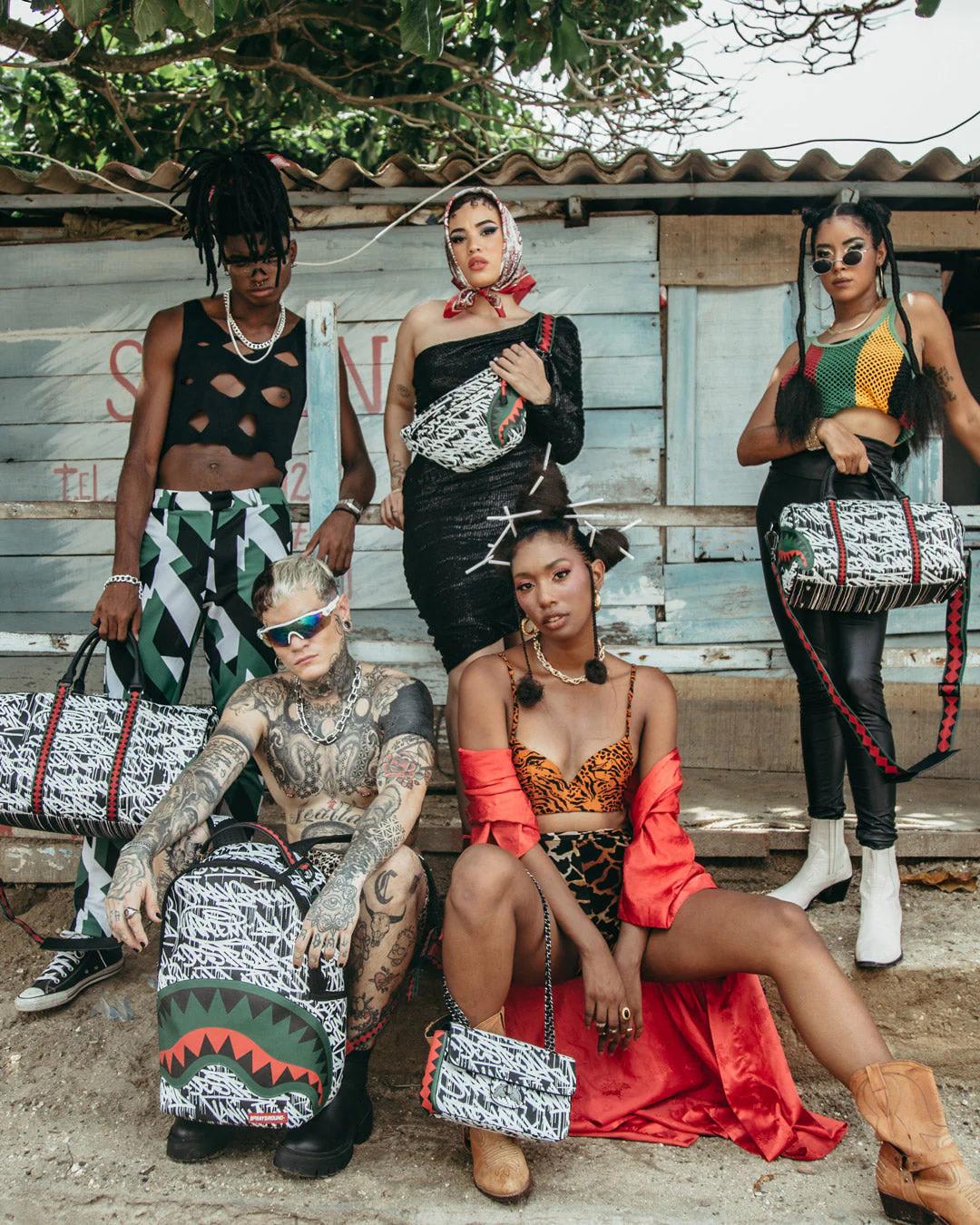 Sprayground Signature | NIGHT NIGHT SHARKCHAIN HANDBAG