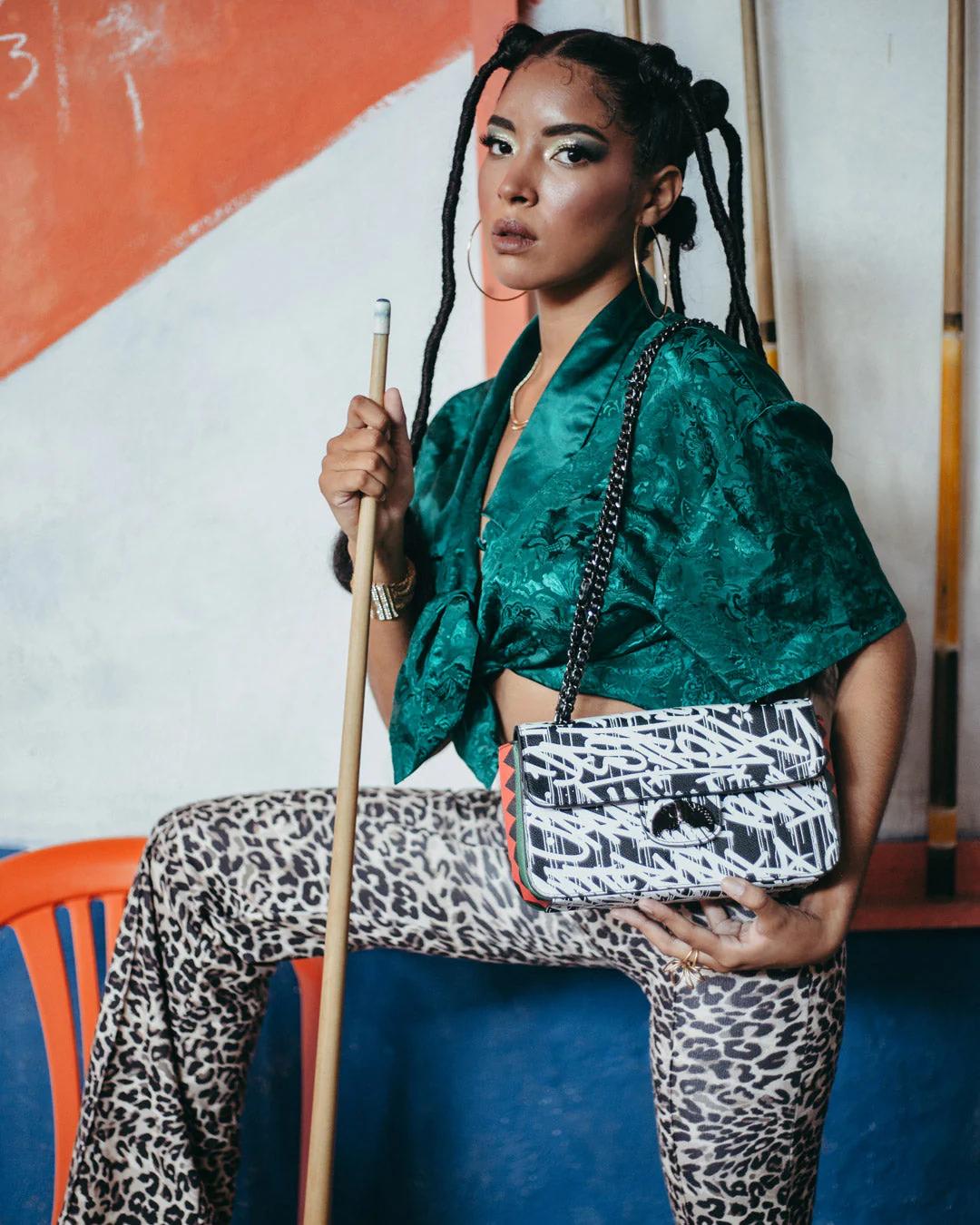 Sprayground Signature | NIGHT NIGHT SHARKCHAIN HANDBAG