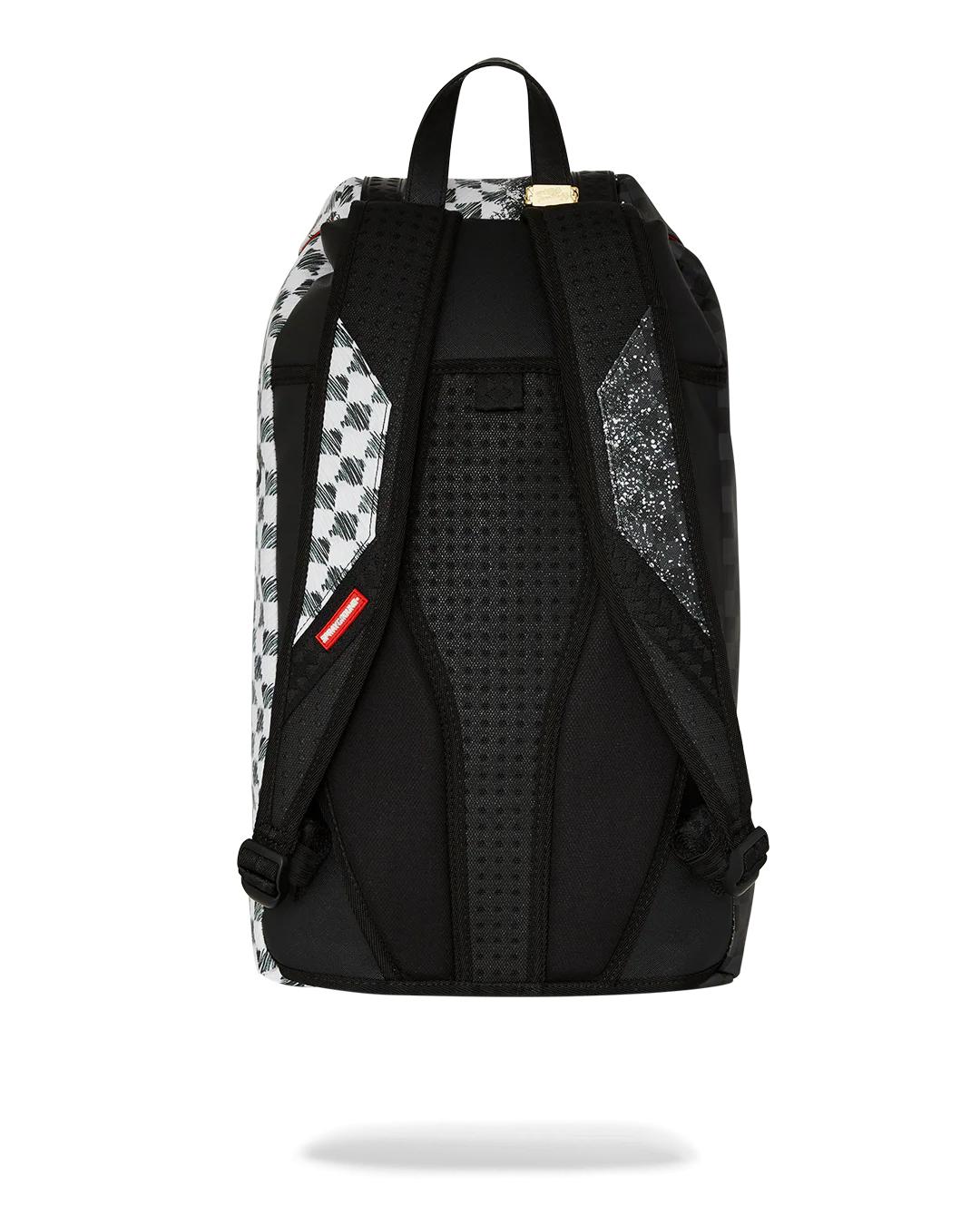 Sprayground Trending | SCRIBBLE DRIBBLE CHECK HILLS BACKPACK