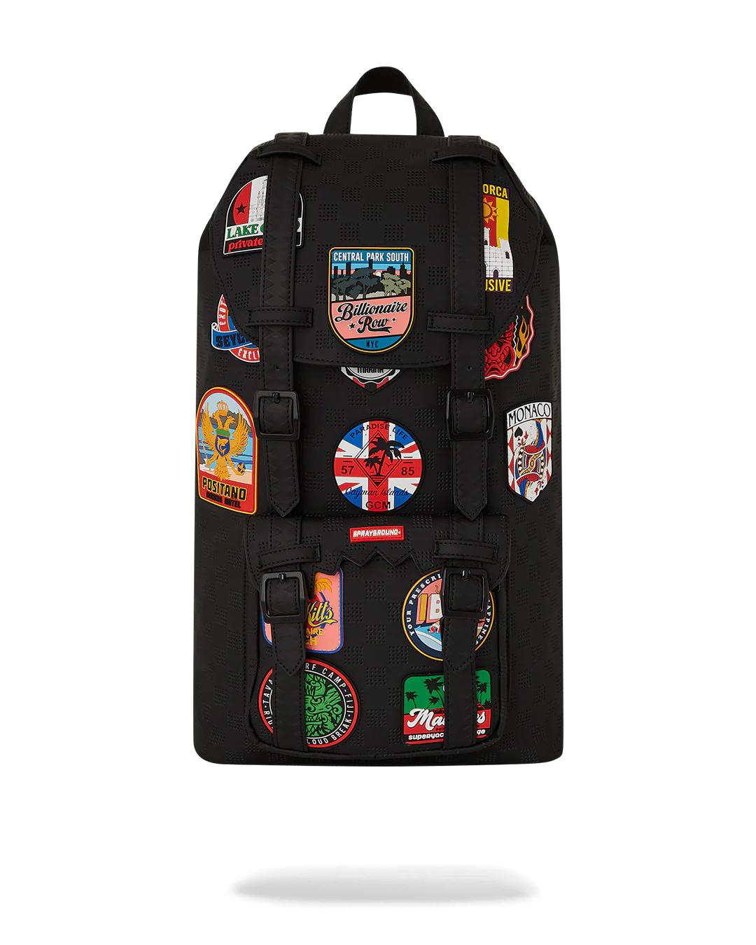 Sprayground Best Seller | GLOBAL MOGUL BILLIONAIRE HILLS BACKPACK