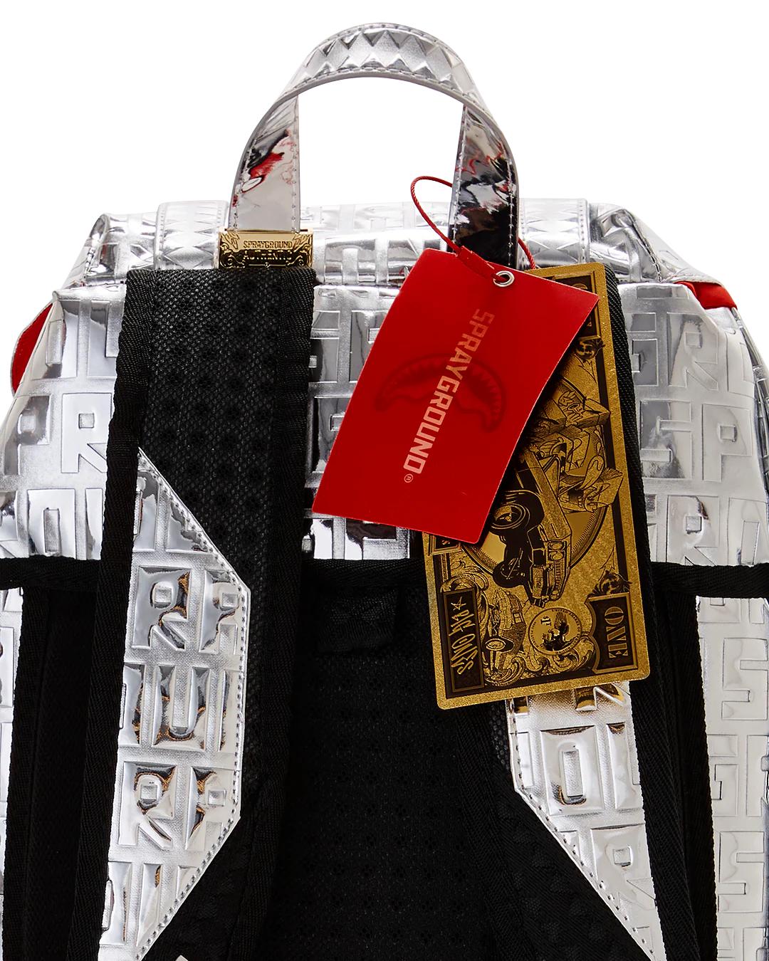 Sprayground Popular | FUTURE TITAN (METALLIC) HILLS BACKPACK