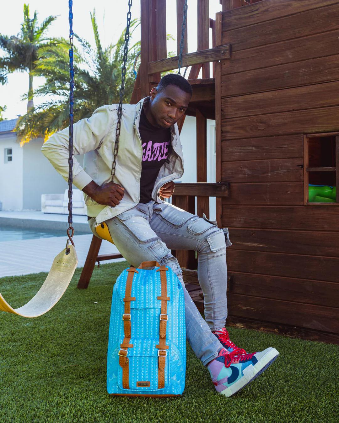 Sprayground Trending | ILLUCHAINS TURQ HILLS BACKPACK