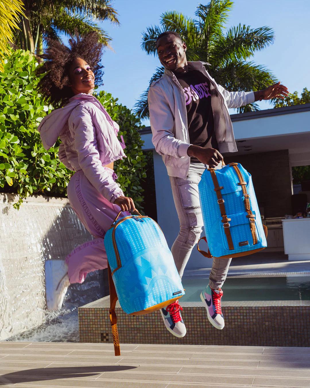 Sprayground Trending | ILLUCHAINS TURQ HILLS BACKPACK
