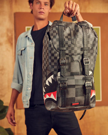 Sprayground Recommended | XTC GREY SHARKS IN PARIS HILLS BACKPACK