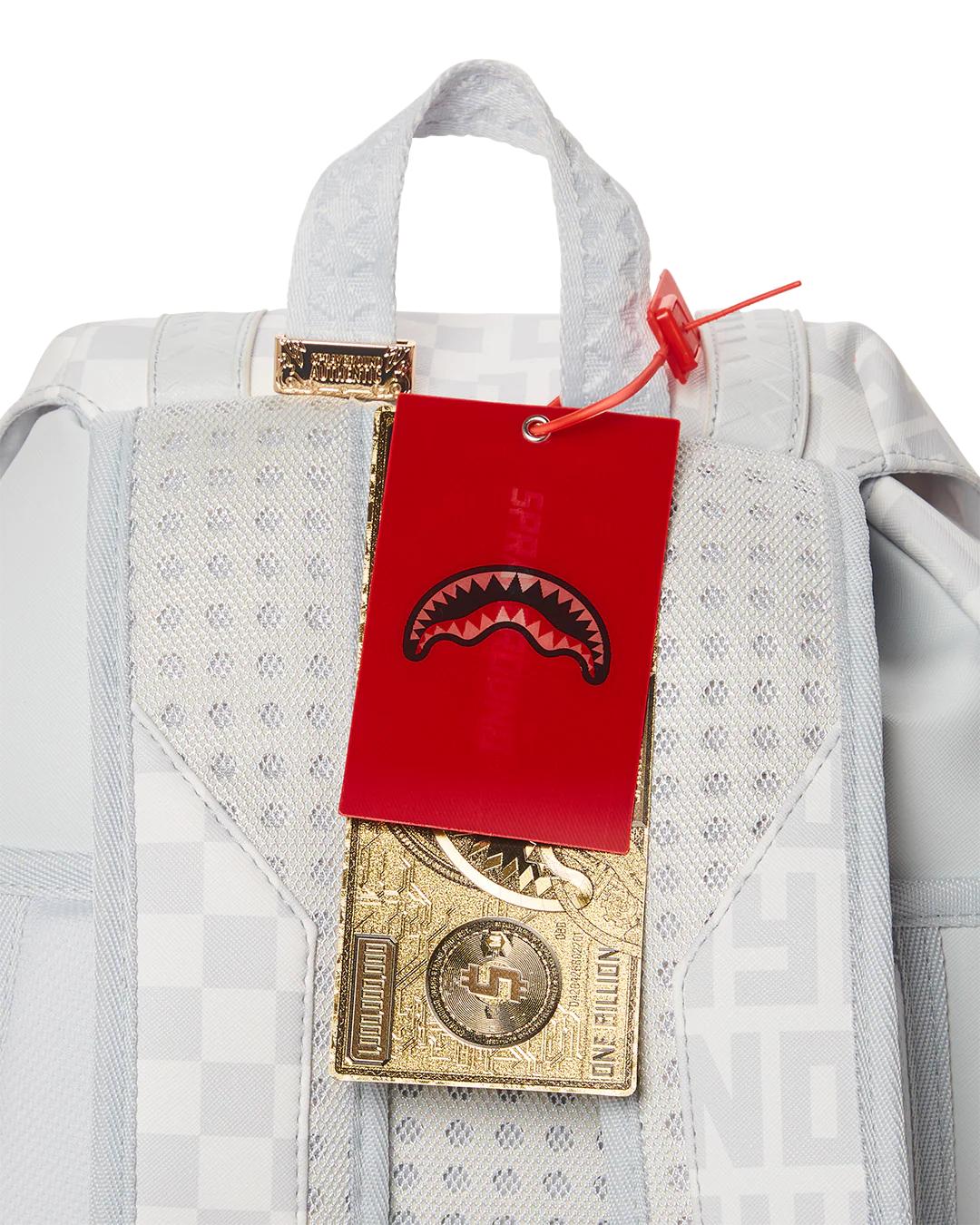 Sprayground Classic | SPLIT THE CHECK (PEARL) HILLS