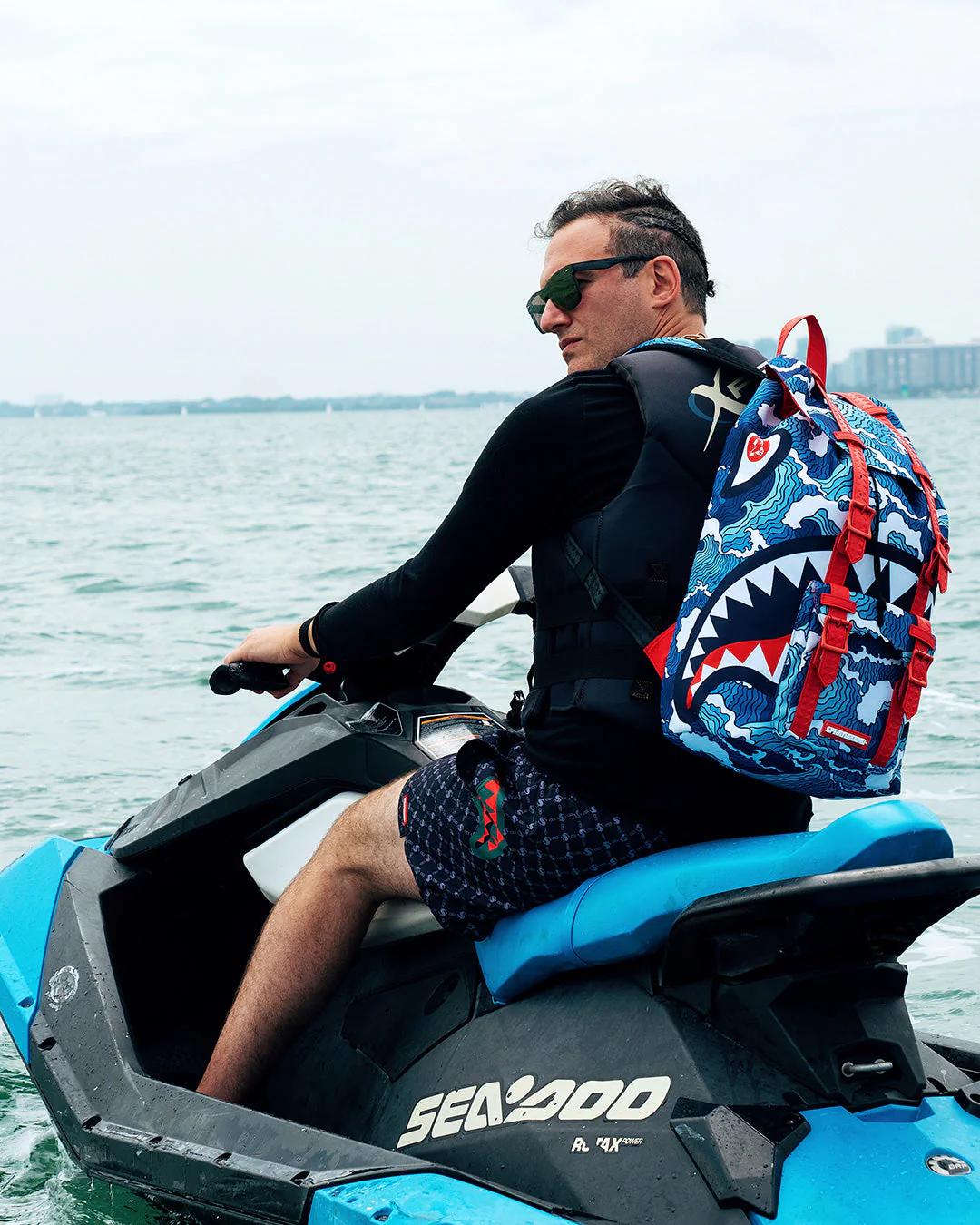 Sprayground Recommended | SHARK WAVE HILLS BACKPACK