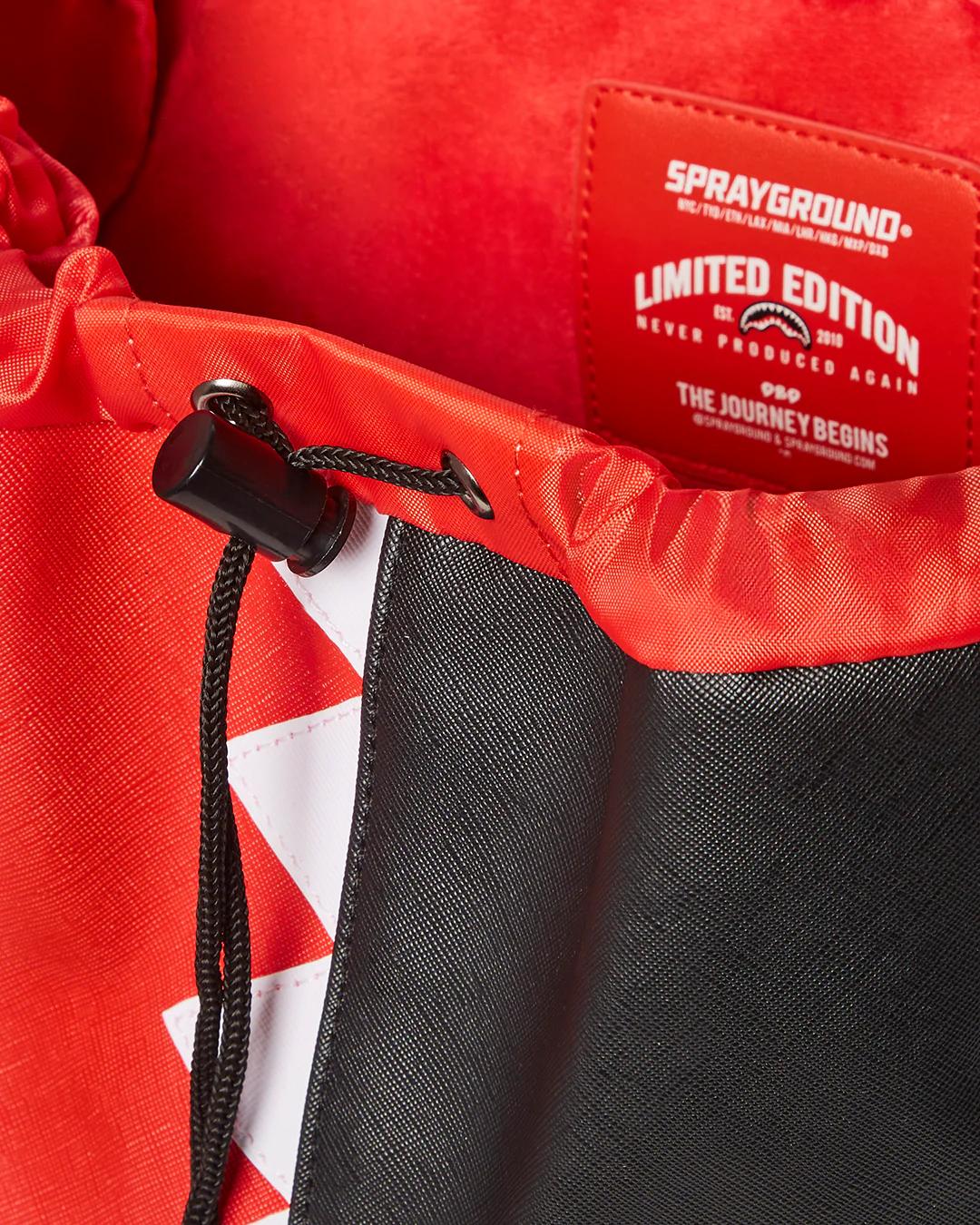 Sprayground Exclusive | VERTICAL SHARK CUT & SEW HILLS BACKPACK