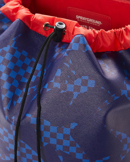 Sprayground Classic | SHARK CHECK (BLUE) HILLS BACKPACK